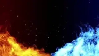 fire and water logo intro template|intro template no text + free download + no copyright|intro