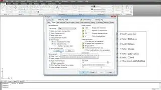 How to Change Background Colour in AUTOCAD || Tutorial || AUTOCAD 2D