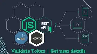 #4 Node JS Rest API Development | Validate Token | Get user details | Fullstack Dev