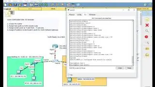 VLAN Video 2  Router on a Stick Configuration