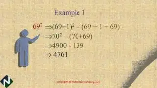 vedic math part 5 ( Square of a number ended with 9)