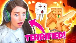 FIRST TIME in the NETHER... 😐