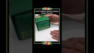 Learn Traditional Japanese Wrapping Without Tape Skill