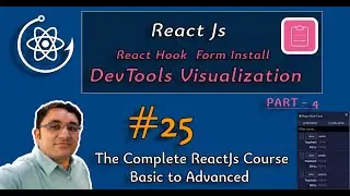 react hook form tutorial in hindi || react js tutorials || react hook form and DevTools used  ? #25