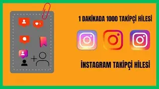 1 DAKİKADA 1.000 İNSTAGRAM TAKİPÇİ HİLESİ - ŞİFRESİZ ÜCRETSİZ İNSTAGRAM TAKİPÇİ HİLESİ