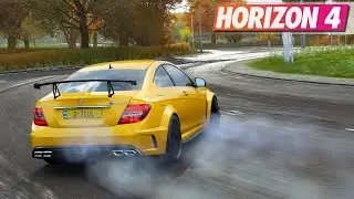 Forza Horizon 4 Drifting Mercedes C63 AMG