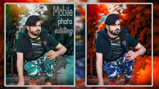 How to red color Background Photo Editing in lightroom in urdu!!deep red color effect photo editing