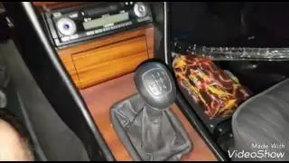 Mercedes Benz w124 e200 ремонт кулисы МКПП-5