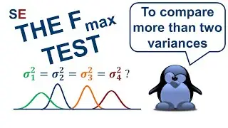 Introduction to the Fmax test for equality of variances | StatsExamples