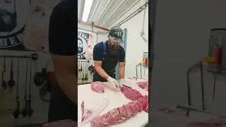 Tajima Wagyu Sirloin Steaks 🔪🔥🥩 #shorts #wagyu #beef #sirloinsteaks