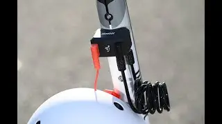 Helmet & Cable lock Two-in-one System by Segway