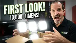 EGO 10,000 Lumens Portable LED light Review LT1000