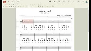 do - mi - sol - comp project step 3 & 4
