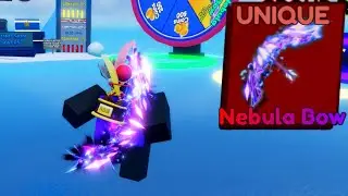 I got the NEBULA BOW in Roblox Bladeball