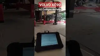Volvo XC90 62 Fault Codes, Multiple Problems. 