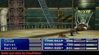 Final Fantasy VII (PC) - All Bosses In One Battle