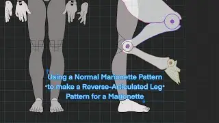 Creating a Reverse-Articulated Leg Pattern for Marionettes