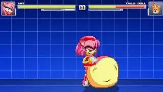 Mugen Vore: Amy vs Tails Doll