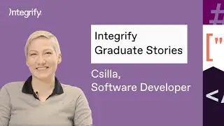 Integrify Graduate Stories - Csilla