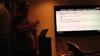 NYC Indie Games Group Meetup Nov - Alex's Presentation on Working with Shaders in Unity Development