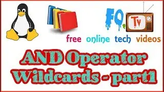 Wildcards In Linux | AND Operator EExplained