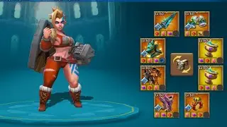 Temper gears on my Rally Trap..750 % stats.. Lords mobile
