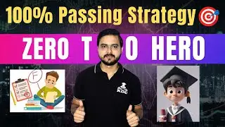 Zero to Hero Series🔥 - 100% Passing Strategy 🎯 for each Subject of CA|CMA Inter Dec & Jan 2025 Exams
