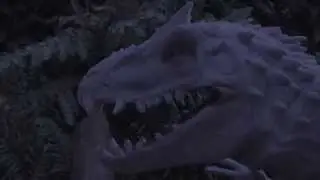 JurassicWorld Indominus Rex roar Stop motion