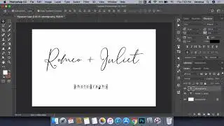 How to create Signature Logo in Photoshop CC