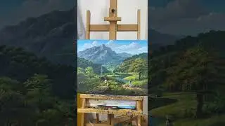 Landscape painting #nature #art #painting #landscapepainting