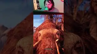 10 000 ЛЕТ ДО НАШЕЙ ЭРЫ САБЛЕЗУБЫЙ ТИГР НЕ ДАЛ ЗАБРАТЬ МЯСО МАМОНТА #shorts #shortsvideo #gamer