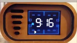 Retro Pac-Man Clock