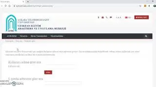 5_Öğrenci Şifre Sıfırlama