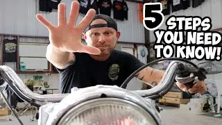 5 Things You Need To Do When You Drop Your Bike