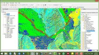 Unsupervised Classification in Envi