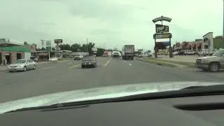 Driving through Atoka, Oklahoma POV