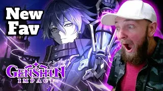 GOJO JINWOO FUSION?! FIRST TIME REACTION to FLINS GENSHIN IMPACT Character Trailer