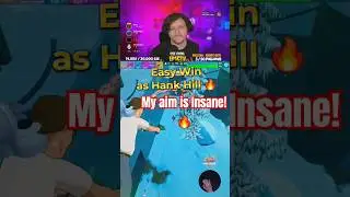 Easy Win w/ Hank Hill in Fortnite! My Aim is Insane🔥 