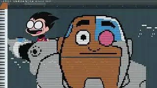 What Guys Look A Birdie Sounds Like - MIDI Art