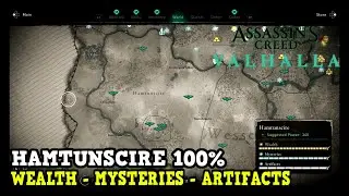 Assassin's Creed Valhalla Hamtunscire All Collectibles (Wealth, Mysteries, Artifacts)