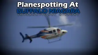 (HD) Afternoon Planespotting at Buffalo Niagara International Airport - Episode 2