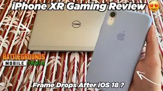 iPhone XR Refurbished Gaming Review | iPhone XR Bgmi/Pubg Test | Frame Drops With Recording?😔