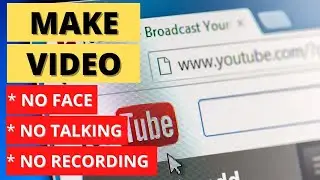 How To Make YouTube Videos Without Showing Your Face (Doodle Maker Videos  - Passive Income )