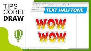 BELAJAR CORELDRAW - Halftone coreldraw x7