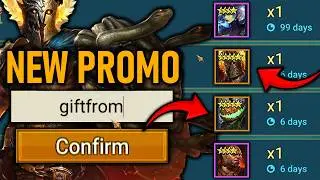 New Promo Code for All Players, Free Legendaries and Madame Serris Starter [ Raid Shadow Legends ]