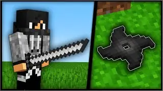 So I added 8 NINJA OVERPOWERED WEAPONS in Minecraft... [Datapack] (Katana, Shuriken, & more!)