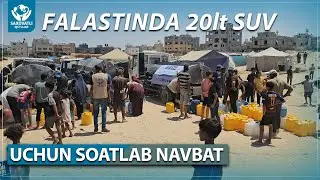 G'azo sektorida SUV olish uchun jazirama ☀️ issiqda SOATLAB navbat kutishmoqda | Saxovatli Qo'llar
