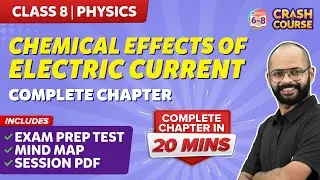 Chemical Effects of Electric Current- Complete Chapter | Mindmap with Explanation | Class 8