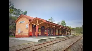 Waikino train station in New Zealand