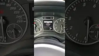 как отключить сигнал при блокировке дверей автомобиля w246, b class.